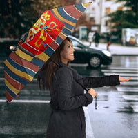 Vatican City Swiss Guard Protectors Of The Holy See Umbrella Renaissance Uniform Stripes Catholic Military History