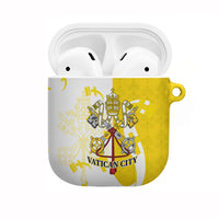 Coat Of Arms Flag of Vatican City AirPods Case Catholic Cross Heritage Symbol