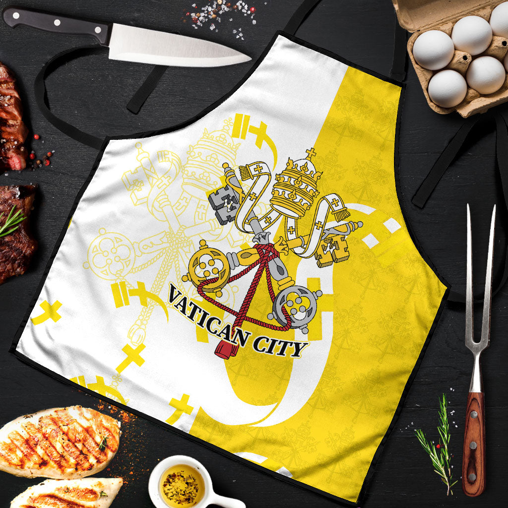Coat Of Arms Flag of Vatican City Apron Catholic Cross Heritage Symbol