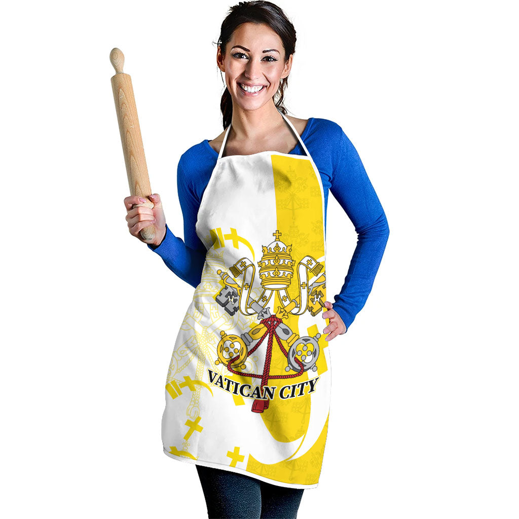 Coat Of Arms Flag of Vatican City Apron Catholic Cross Heritage Symbol