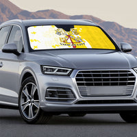 Coat Of Arms Flag of Vatican City Auto Sun Shade Catholic Cross Heritage Symbol