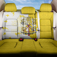 Coat Of Arms Flag of Vatican City Back Car Seat Cover Catholic Cross Heritage Symbol