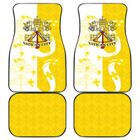 Coat Of Arms Flag of Vatican City Car Mats Catholic Cross Heritage Symbol