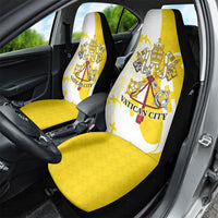 Coat Of Arms Flag of Vatican City Car Seat Cover Catholic Cross Heritage Symbol