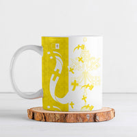 Coat Of Arms Flag of Vatican City Ceramic Mug Catholic Cross Heritage Symbol