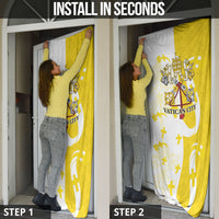 Coat Of Arms Flag of Vatican City Door Cover Catholic Cross Heritage Symbol