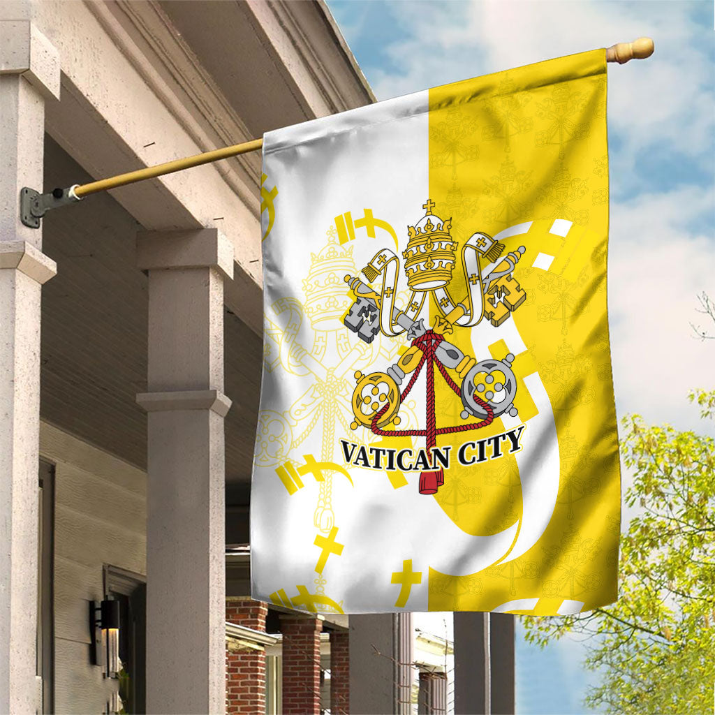 Coat Of Arms Flag of Vatican City Garden Flag Catholic Cross Heritage Symbol