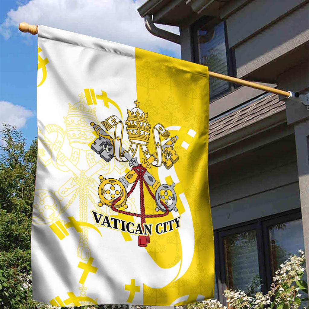 Coat Of Arms Flag of Vatican City Garden Flag Catholic Cross Heritage Symbol