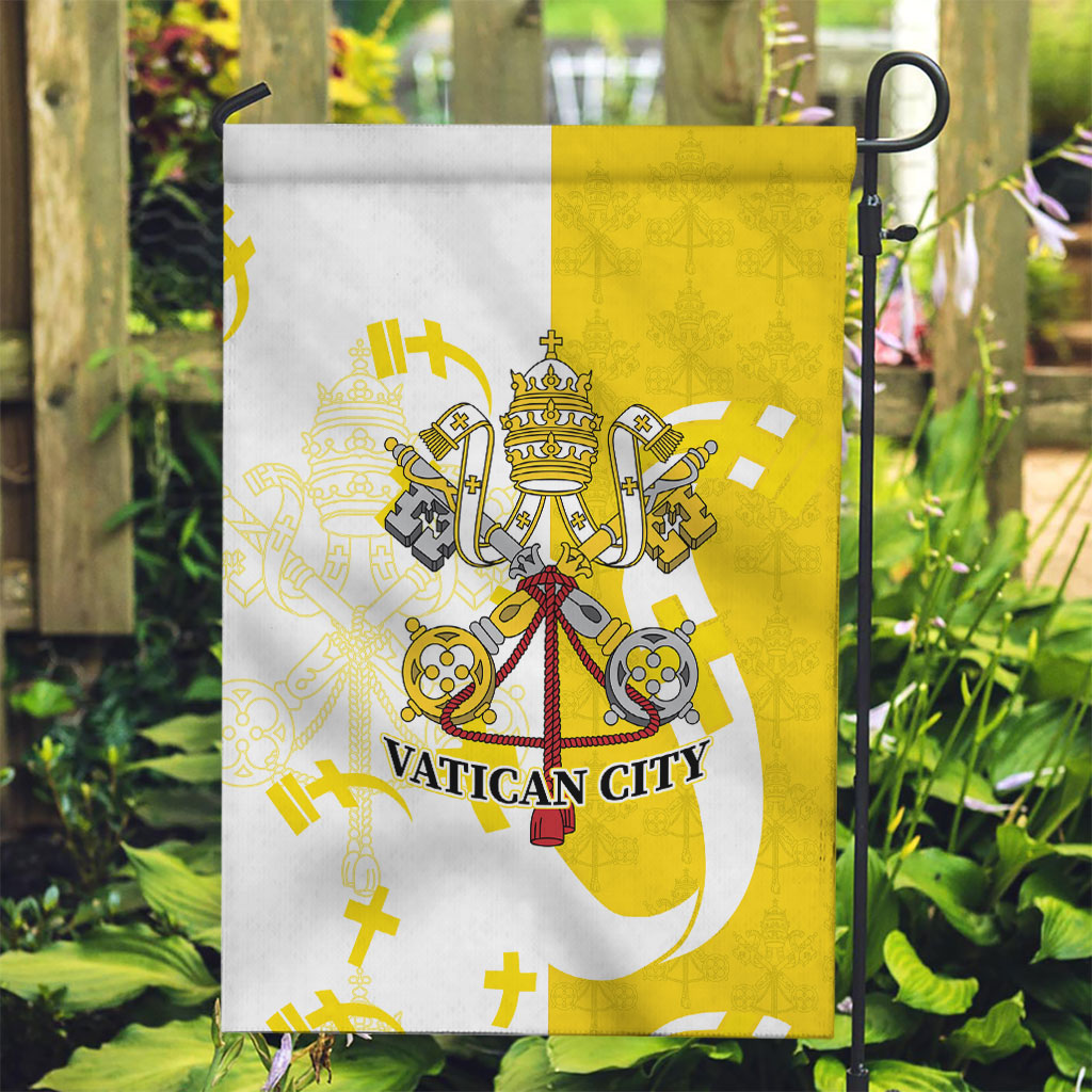 Coat Of Arms Flag of Vatican City Garden Flag Catholic Cross Heritage Symbol