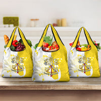 Coat Of Arms Flag of Vatican City Grocery Bag Catholic Cross Heritage Symbol