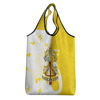 Coat Of Arms Flag of Vatican City Grocery Bag Catholic Cross Heritage Symbol