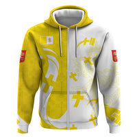 Coat Of Arms Flag of Vatican City Hoodie Catholic Cross Heritage Symbol