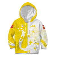 Coat Of Arms Flag of Vatican City Kid Hoodie Catholic Cross Heritage Symbol