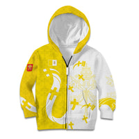 Coat Of Arms Flag of Vatican City Kid Hoodie Catholic Cross Heritage Symbol