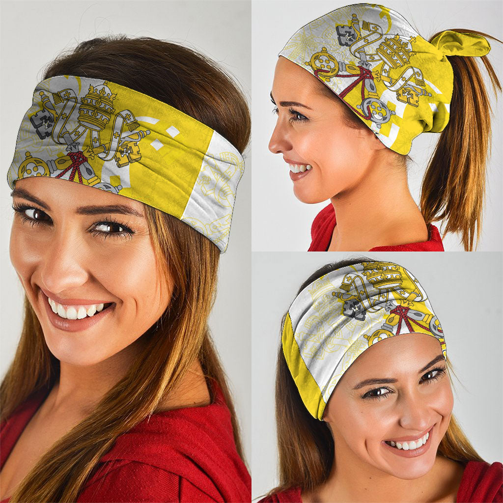 Coat Of Arms Flag of Vatican City Neck Gaiter Catholic Cross Heritage Symbol