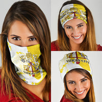 Coat Of Arms Flag of Vatican City Neck Gaiter Catholic Cross Heritage Symbol