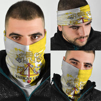 Coat Of Arms Flag of Vatican City Neck Gaiter Catholic Cross Heritage Symbol