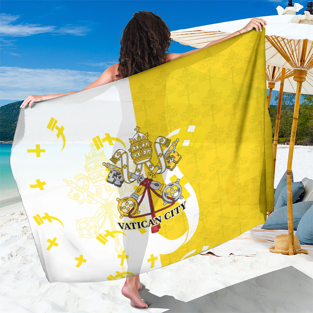 Coat Of Arms Flag of Vatican City Sarong Catholic Cross Heritage Symbol