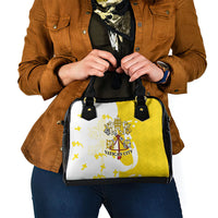 Coat Of Arms Flag of Vatican City Shoulder Handbag Catholic Cross Heritage Symbol