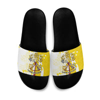 Coat Of Arms Flag of Vatican City Slide Sandals Catholic Cross Heritage Symbol