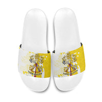 Coat Of Arms Flag of Vatican City Slide Sandals Catholic Cross Heritage Symbol