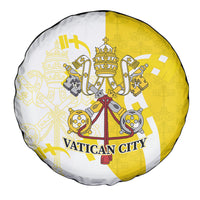 Coat Of Arms Flag of Vatican City Spare Tire Cover Catholic Cross Heritage Symbol