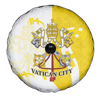 Coat Of Arms Flag of Vatican City Spare Tire Cover Catholic Cross Heritage Symbol