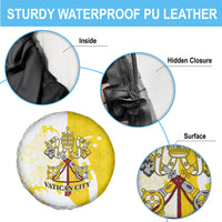 Coat Of Arms Flag of Vatican City Spare Tire Cover Catholic Cross Heritage Symbol