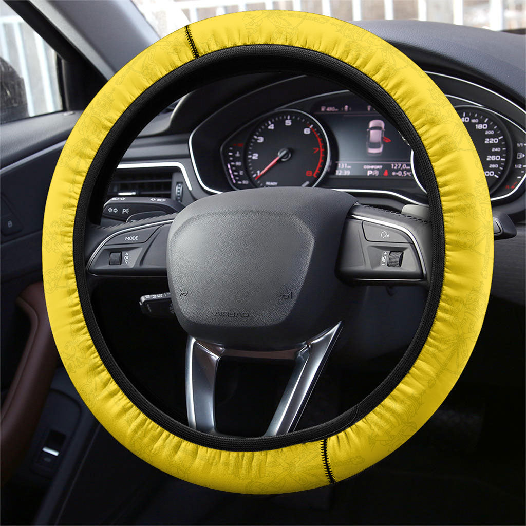 Coat Of Arms Flag of Vatican City Steering Wheel Cover Catholic Cross Heritage Symbol