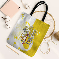 Coat Of Arms Flag of Vatican City Tote Bag Catholic Cross Heritage Symbol