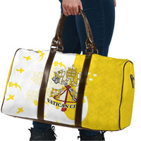 Coat Of Arms Flag of Vatican City Travel Bag Catholic Cross Heritage Symbol