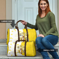 Coat Of Arms Flag of Vatican City Travel Bag Catholic Cross Heritage Symbol