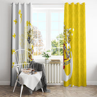 Coat Of Arms Flag of Vatican City Window Curtain Catholic Cross Heritage Symbol