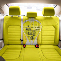 Saint Peters Basilica Vatican City Back Car Seat Cover Basilica Dome Catholic Cross Religious - Coat Of Arms Sketch Art