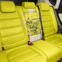 Saint Peters Basilica Vatican City Back Car Seat Cover Basilica Dome Catholic Cross Religious - Coat Of Arms Sketch Art