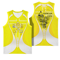 Saint Peters Basilica Vatican City Basketball Jersey Basilica Dome Catholic Cross Religious - Coat Of Arms Sketch Art
