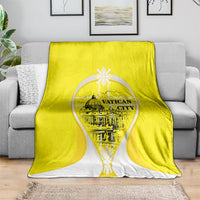 Saint Peters Basilica Vatican City Blanket Basilica Dome Catholic Cross Religious - Coat Of Arms Sketch Art