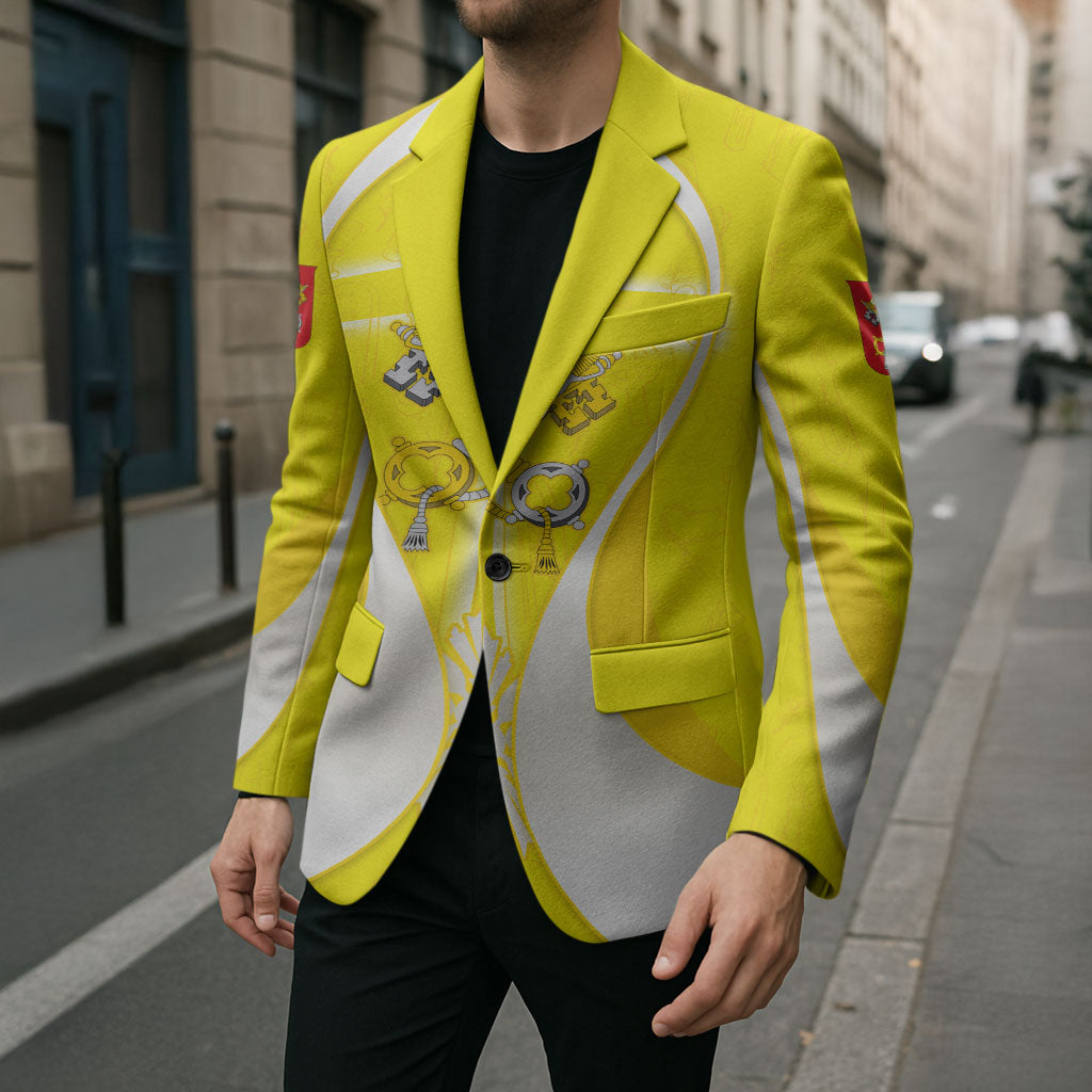 Saint Peters Basilica Vatican City Blazer Basilica Dome Catholic Cross Religious - Coat Of Arms Sketch Art