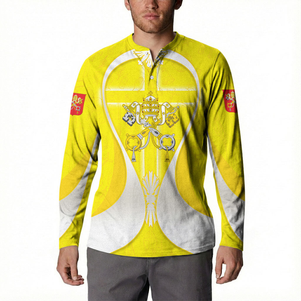 Saint Peters Basilica Vatican City Button Sweatshirt Basilica Dome Catholic Cross Religious - Coat Of Arms Sketch Art