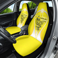 Saint Peters Basilica Vatican City Car Seat Cover Basilica Dome Catholic Cross Religious - Coat Of Arms Sketch Art