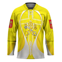 Saint Peters Basilica Vatican City Hockey Jersey Basilica Dome Catholic Cross Religious - Coat Of Arms Sketch Art