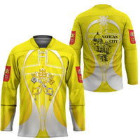 Saint Peters Basilica Vatican City Hockey Jersey Basilica Dome Catholic Cross Religious - Coat Of Arms Sketch Art
