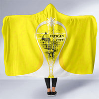Saint Peters Basilica Vatican City Hooded Blanket Basilica Dome Catholic Cross Religious - Coat Of Arms Sketch Art