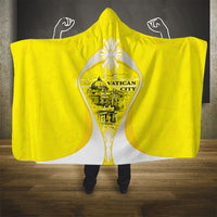 Saint Peters Basilica Vatican City Hooded Blanket Basilica Dome Catholic Cross Religious - Coat Of Arms Sketch Art