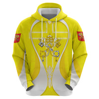 Saint Peters Basilica Vatican City Hoodie Basilica Dome Catholic Cross Religious - Coat Of Arms Sketch Art