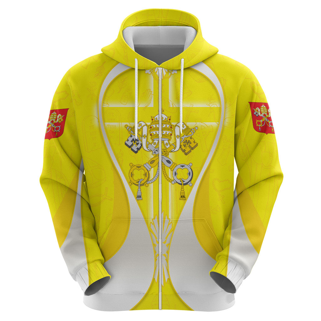 Saint Peters Basilica Vatican City Hoodie Basilica Dome Catholic Cross Religious - Coat Of Arms Sketch Art
