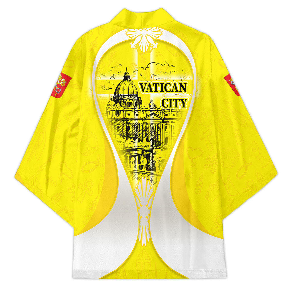 Saint Peters Basilica Vatican City Kimono Basilica Dome Catholic Cross Religious - Coat Of Arms Sketch Art