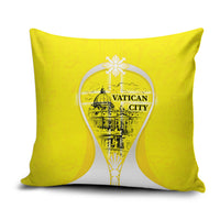 Saint Peters Basilica Vatican City Pillow Cover Basilica Dome Catholic Cross Religious - Coat Of Arms Sketch Art