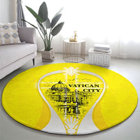 Saint Peters Basilica Vatican City Round Carpet Basilica Dome Catholic Cross Religious - Coat Of Arms Sketch Art