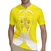 Saint Peters Basilica Vatican City Rugby Jersey Basilica Dome Catholic Cross Religious - Coat Of Arms Sketch Art